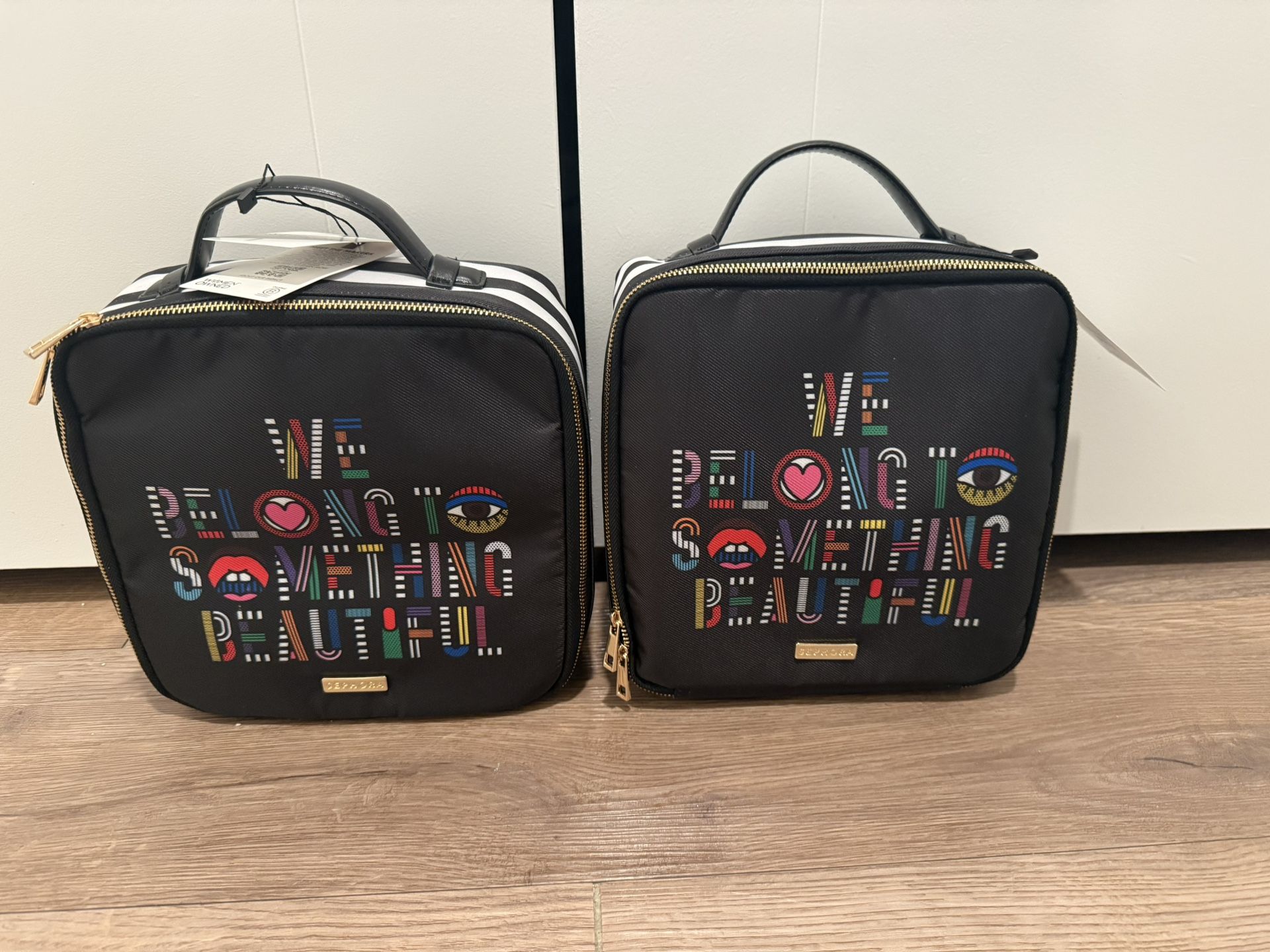 2 NWT Sephora Makeup Bags