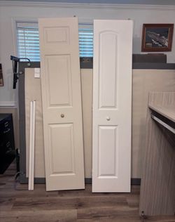 Bifold closet doors