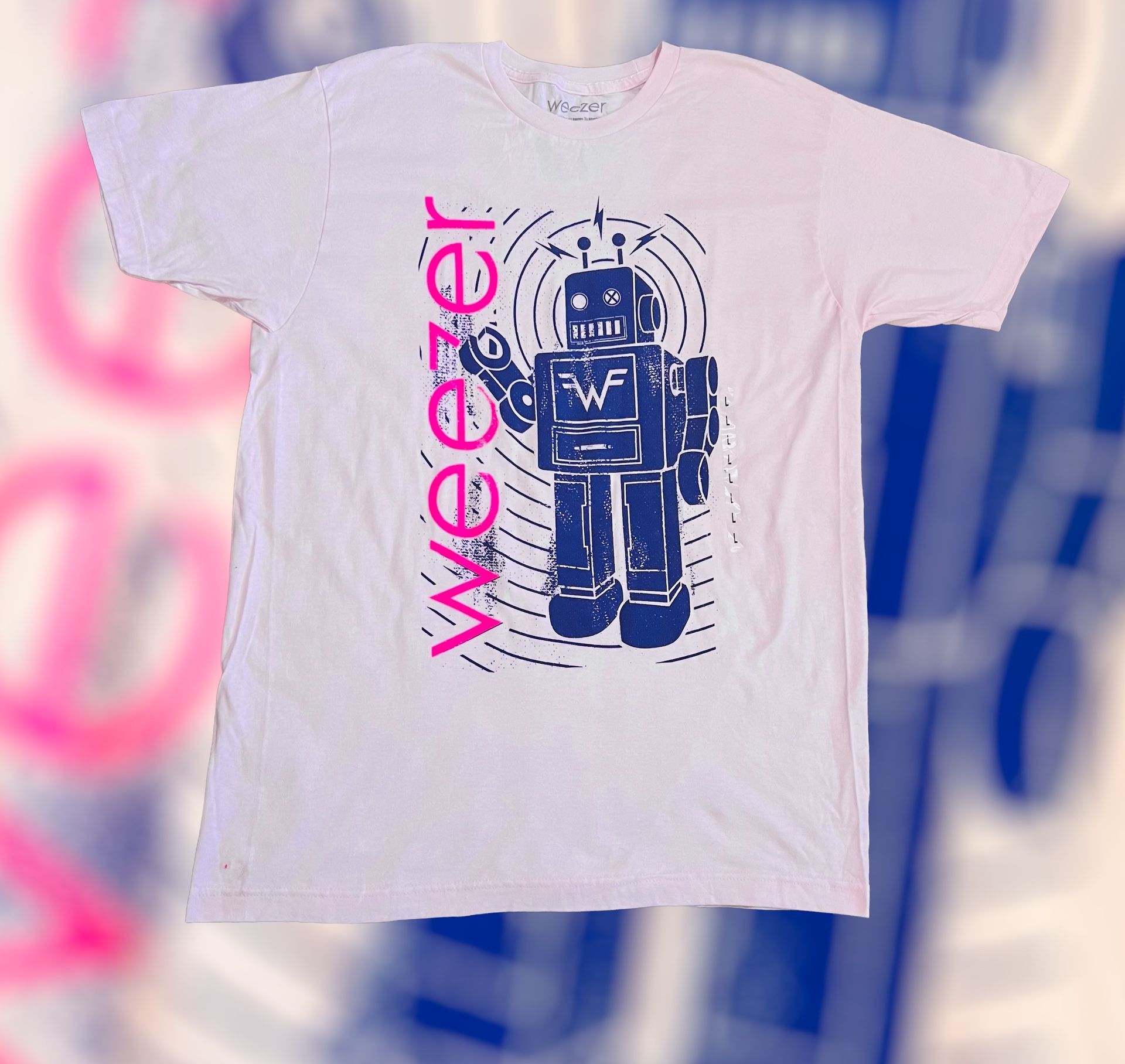 WEEZER ROBOT Band T-Shirt LARGE NEW w/ TAG