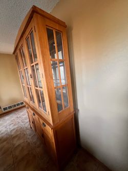 Wooden Display Cabinet