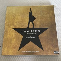 Hamilton Original cast deluxe vinyl record set