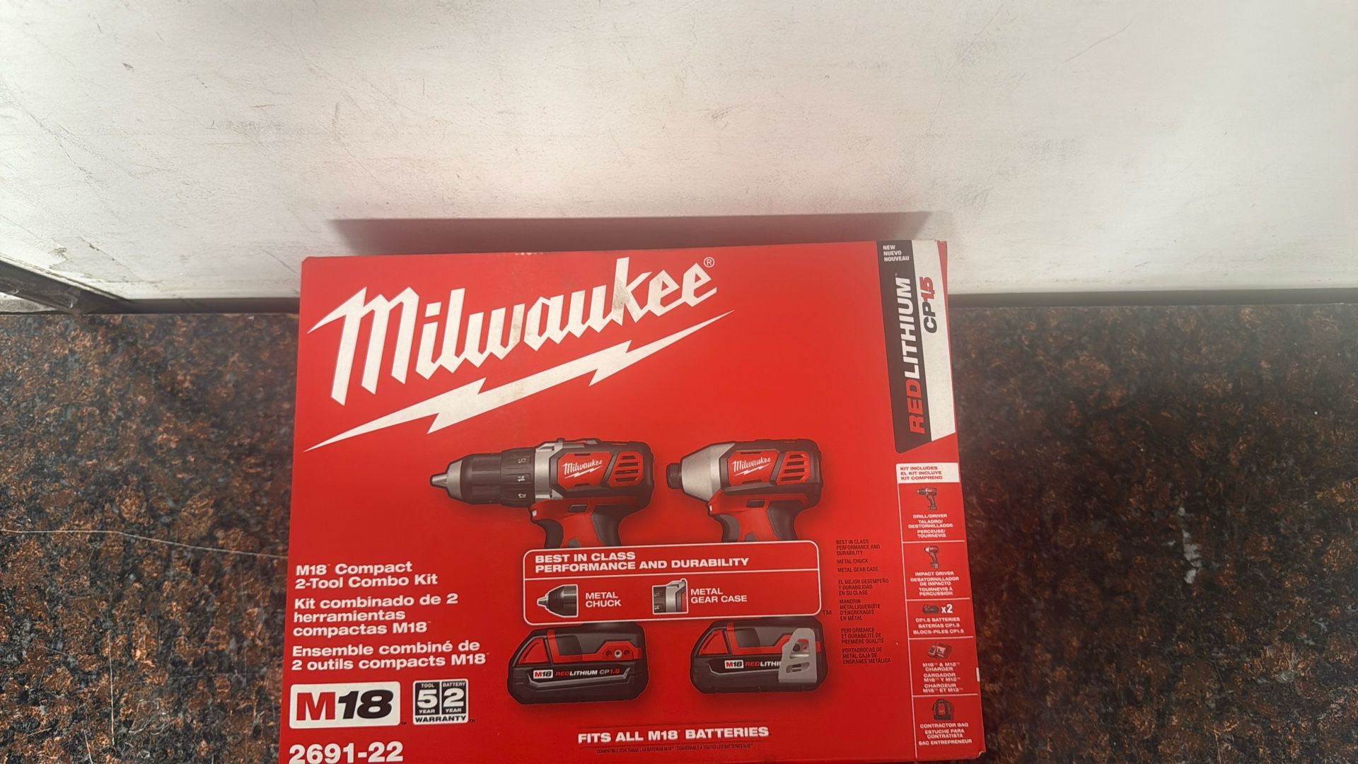 Milwaukee M18 Compact 2-Tool Combo Kit