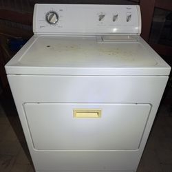 Whirlpool Dryer Electric White 