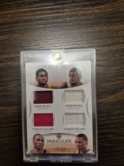 Kyrie Irving/Damian Lillard Rookie Quad Patch #38/50