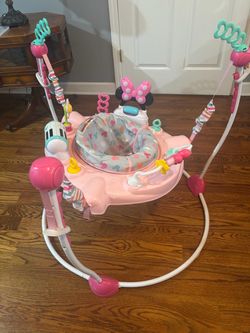 Disney Baby Minnie Mouse Infant Activity Center Jumper