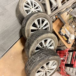 Infinity Stock Rims With 80%-90% Tires 
