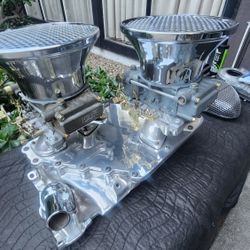 CHEVY  BIG BLOCK  TUNNEL RAMS