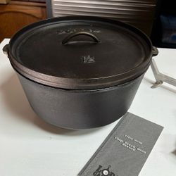 12” Camp Dutch Oven With Legs