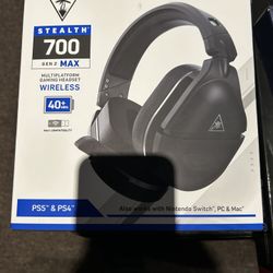 Turtle Beach Stealth 700 Max PS5 PS4 Wireless Headset