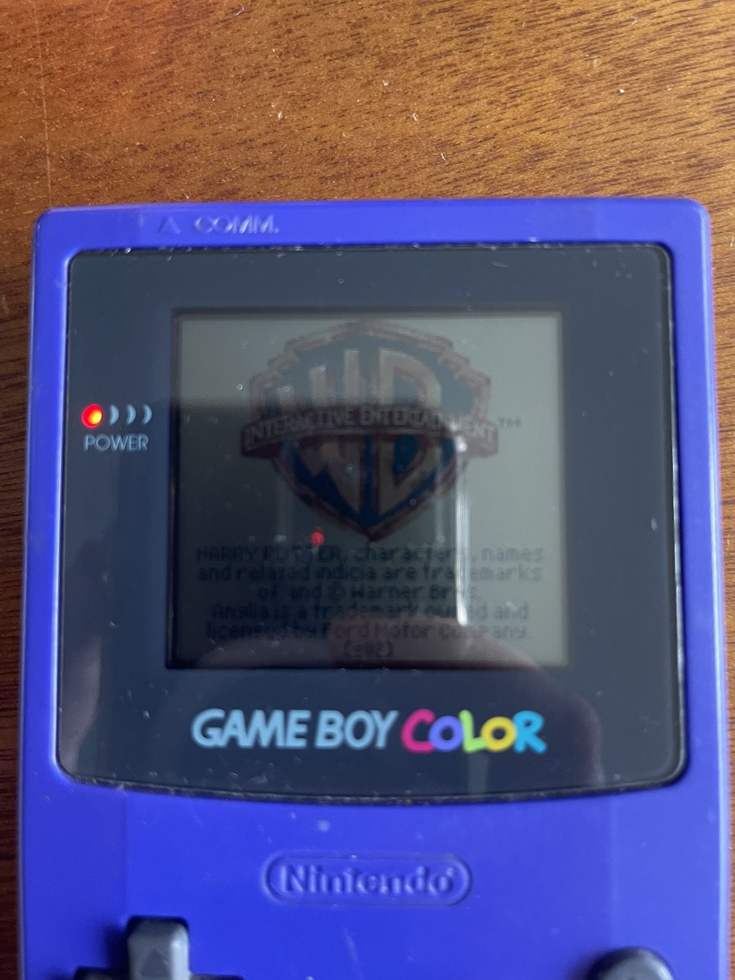 GameBoy Color Console PURPLE CGB 001 Nintendo