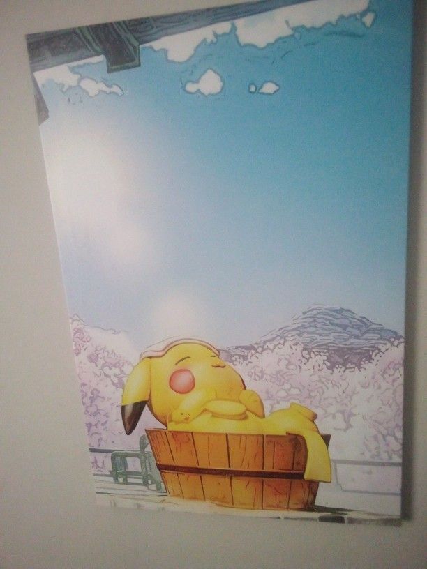 Pikachu Canvas Painting