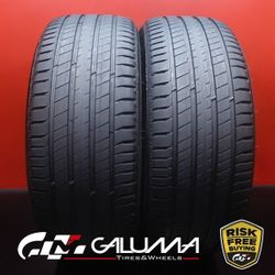 Set of 2 Tires LikeNEW Michelin Latitude Sport 3 ZP Run Flat 245/45R20 #85245