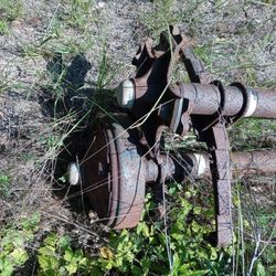 Set Of Trailer Axle