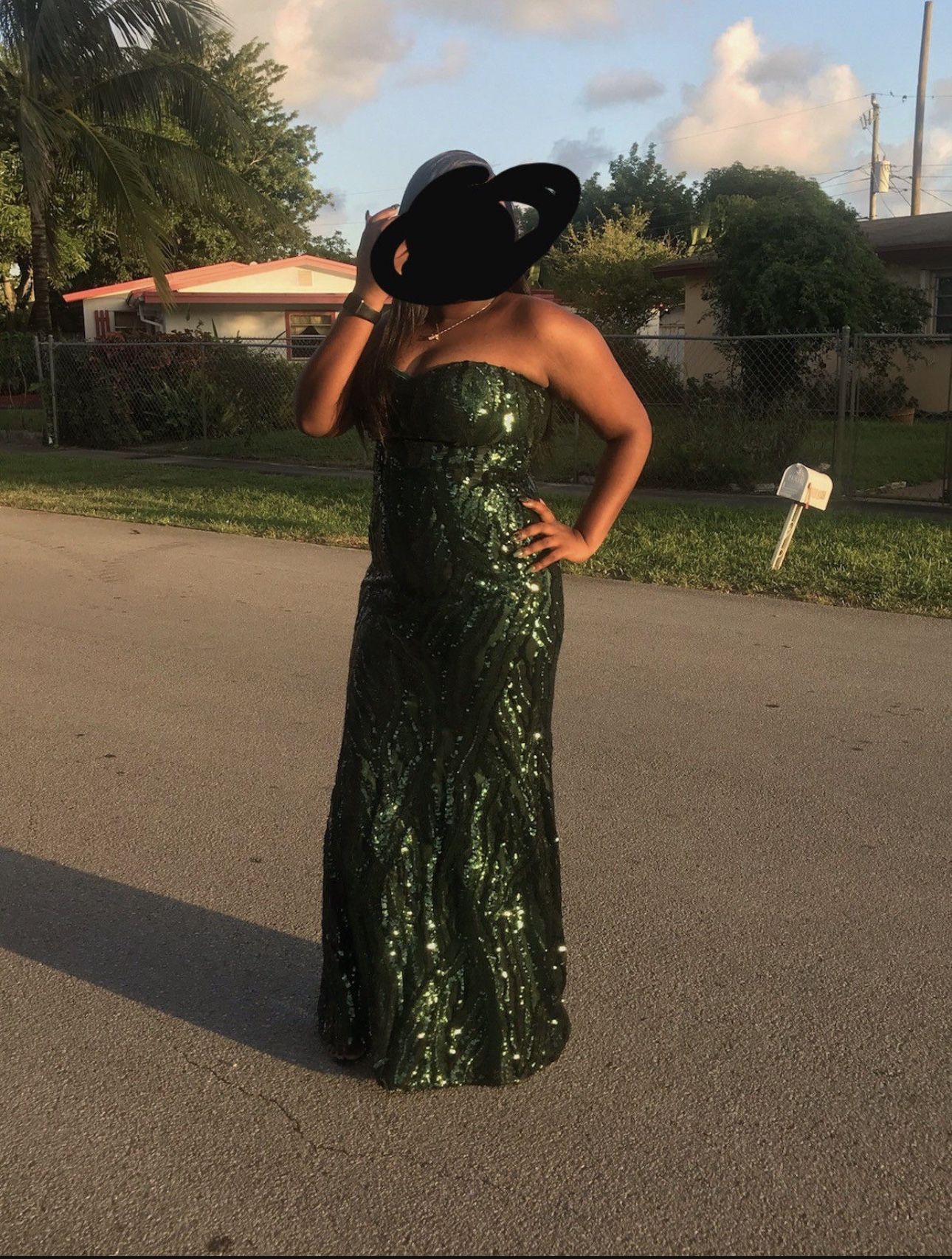 Emerald Green Mermaid Dress