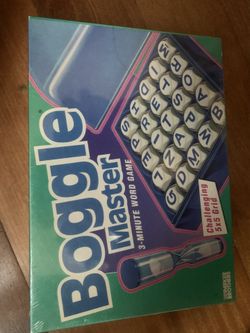 The Boggle Master (5×5 Grid) – Brand New
