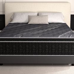 12 inch queen mattress and box spring set