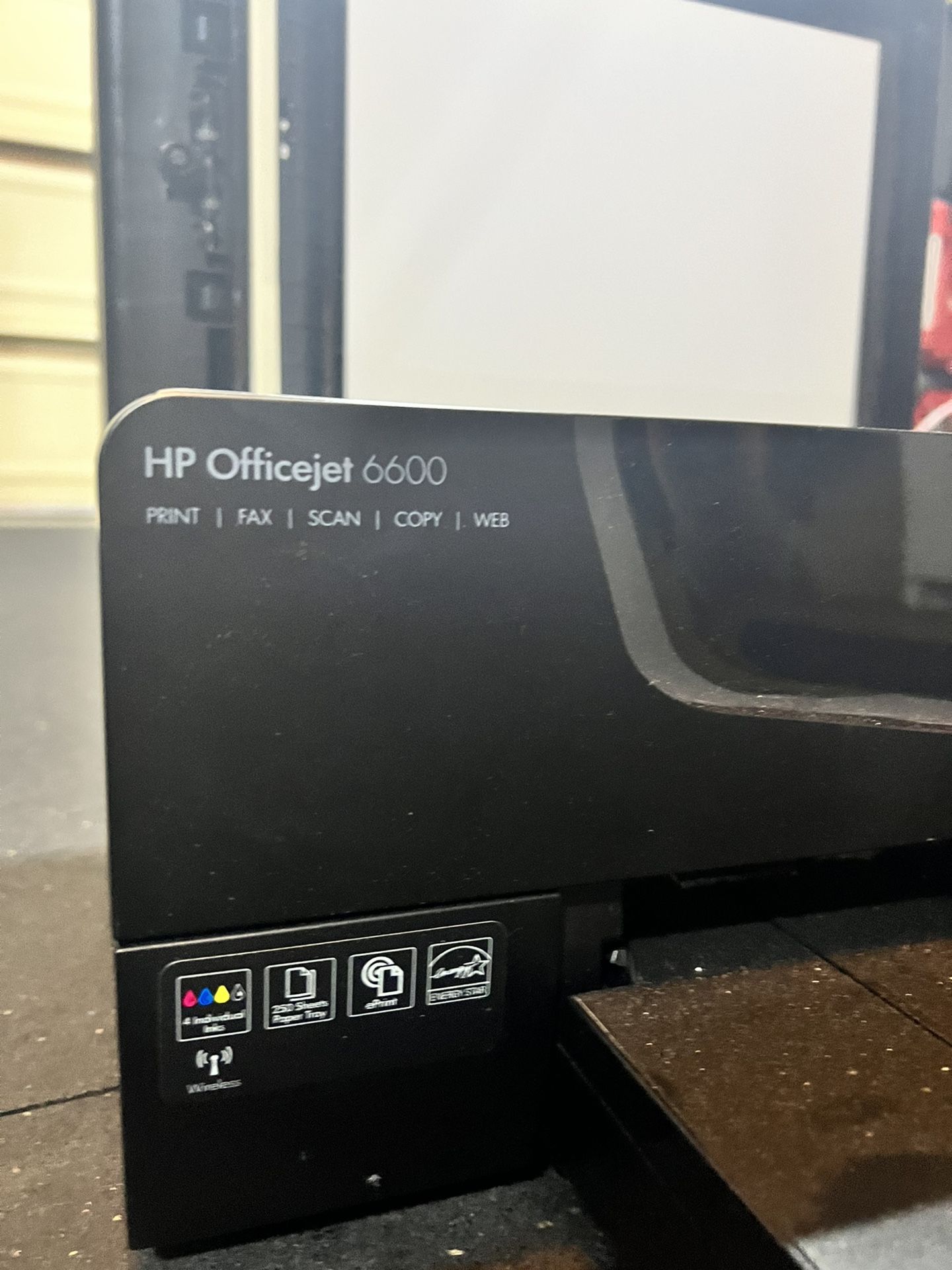 HP OfficeJet 6600 InkJet All-In-One Printer/Fax/Scanner/Copier