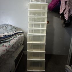Plastic Storage Drawers 