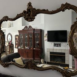 antique french rococo mirror,an Amazingly XL.