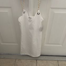 White Tight Short Dress