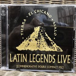 Latin Legends Live CD