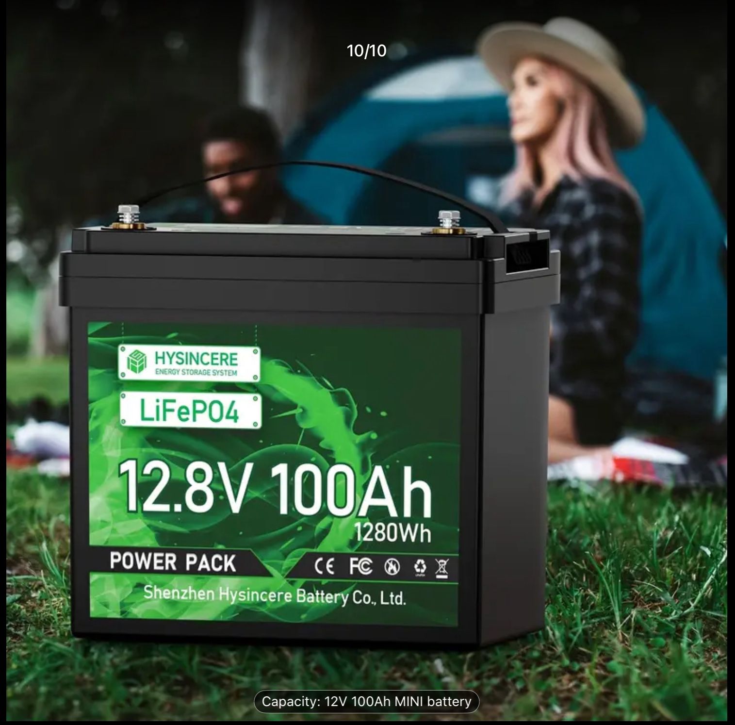 12V 100Ah LiFePO4 Battery