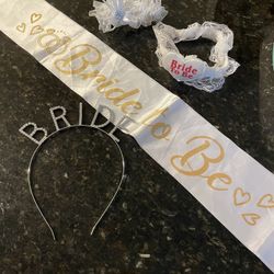 Bride To Be Accessories 