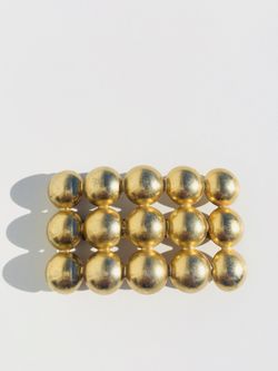 Vintage gold plated brooch