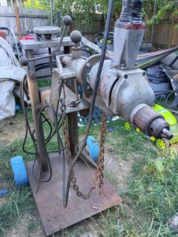 Vintage 1" industrial vertical drill