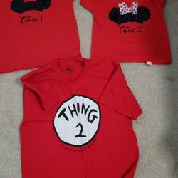 Thing Shirts, $4 Each Or All For $10