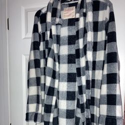 Ladies Mid Length Belted Robe 