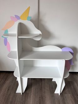 Delta bookcase unicorn from Costco
