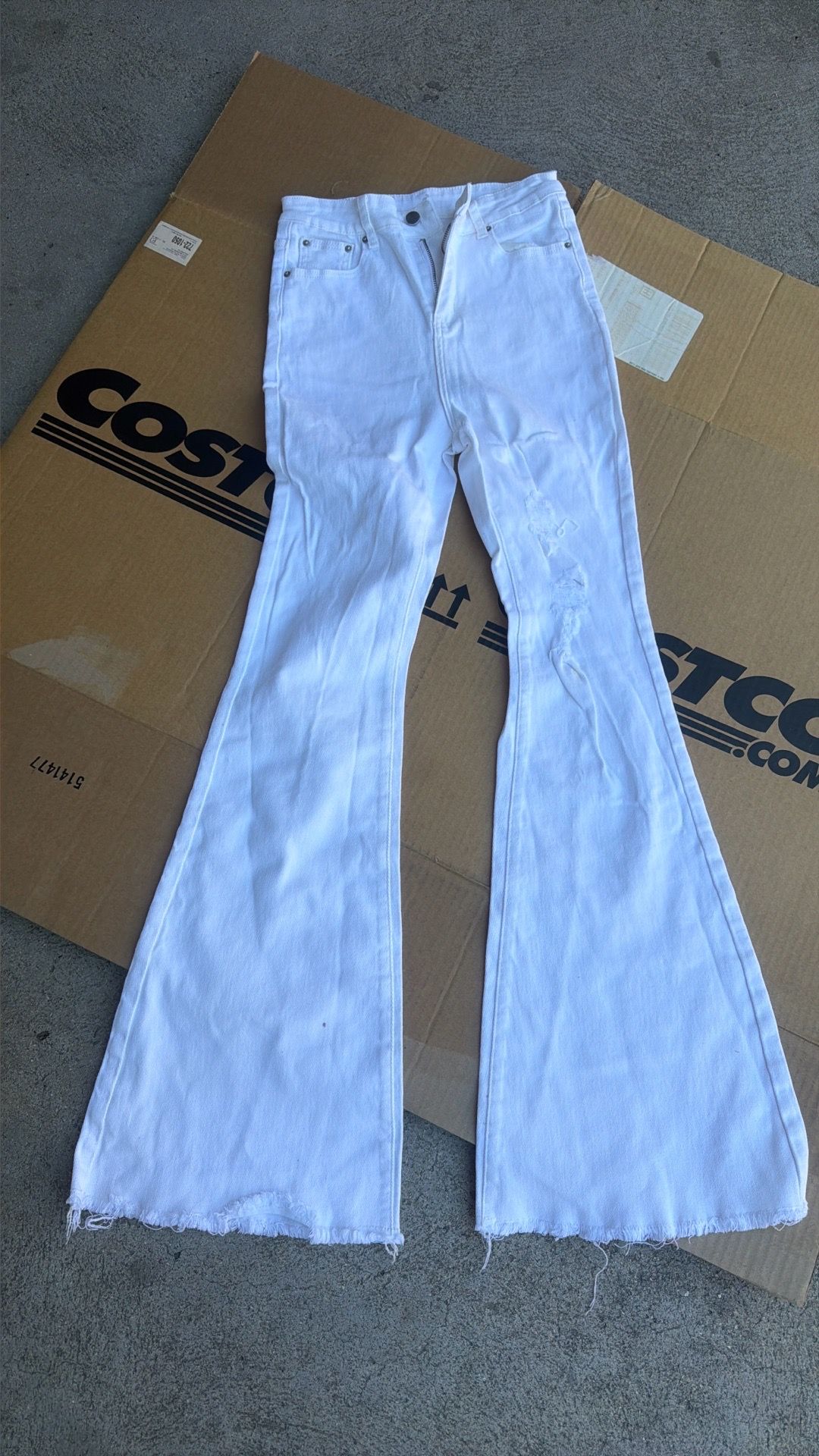 White women jeans