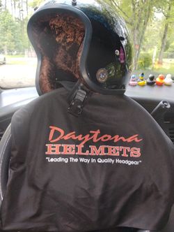 Dayton Custom Made Helmets Size L Different Color Interior In The Inside 