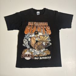 1994 San Francisco Giants Bay Bombers T-shirt Sz Youth Small