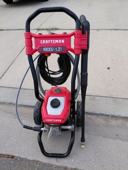 Craftsman pressure washer 1900psi