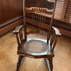 Wooden Rocking Chair FREE