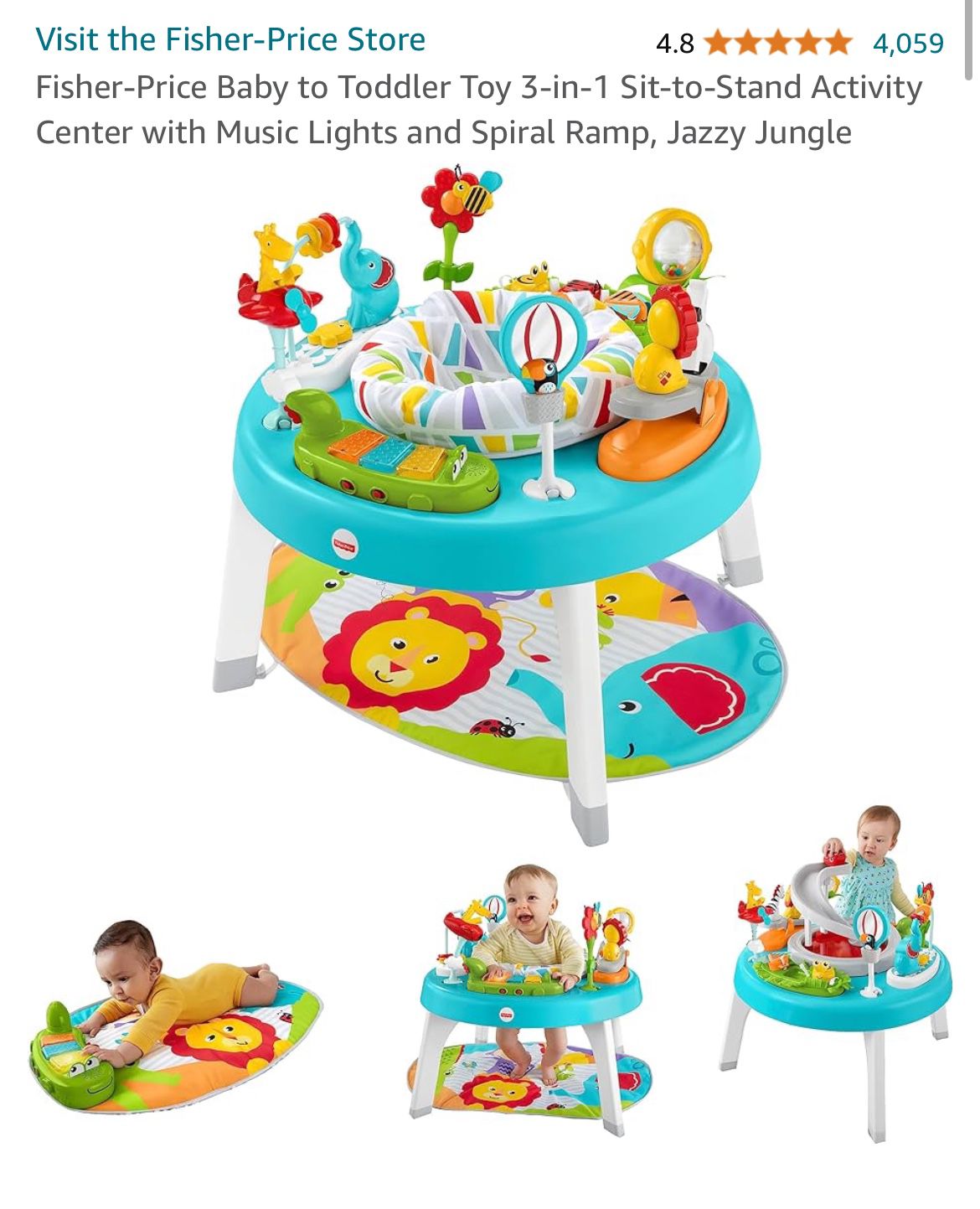 Toddler Toy Stand Activity Center