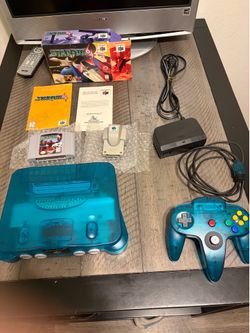 N64 crystal blue