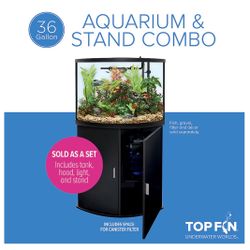 Aquarium And Stand Combo