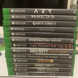 Xbox One Games 15$ Each 