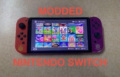 Nintendo Switch OLED + 125 Switch Games included + 7500 Classic Games