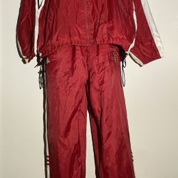 Adidas NC State Wolf Pack Nylon Track Pants /Jacket 