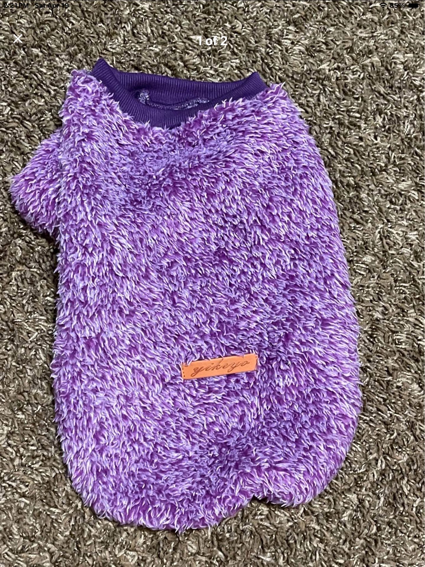 New medium dog sweater
