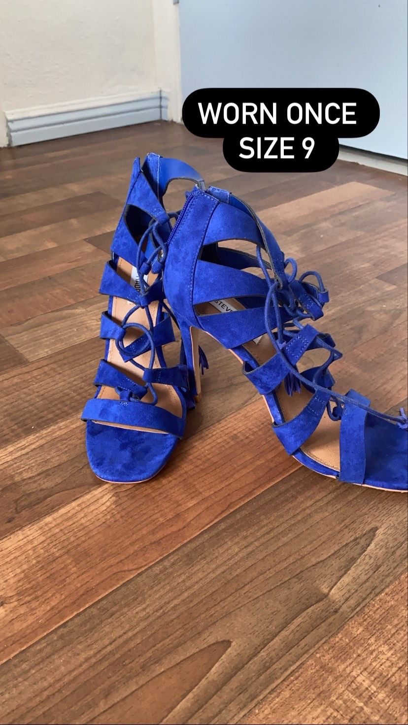 Steve Madden Royal Blue Heels