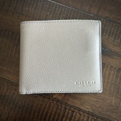 Men’s Gray Leather COACH Wallet | EUC | PorchPU Appleton Near Richmond & Packard