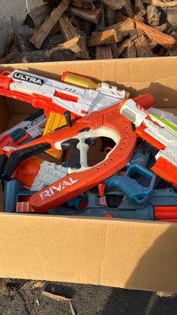 Collection Of Nerf Guns ( No Bullets Include )