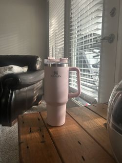 Pink 40oz Stanley Cup Water Bottle
