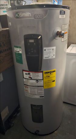 A.O. SMITH SIGNATURE ELECTRIC WATER HEATER.....55 GALLON...NEW.....$ 500