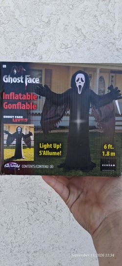 SCREAM Blow up decor Halloween